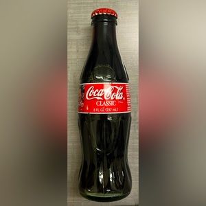 New Unopened 1996 Dale Earnhardt & Jr. Collectors 8oz Coca-cola Classic Bottle